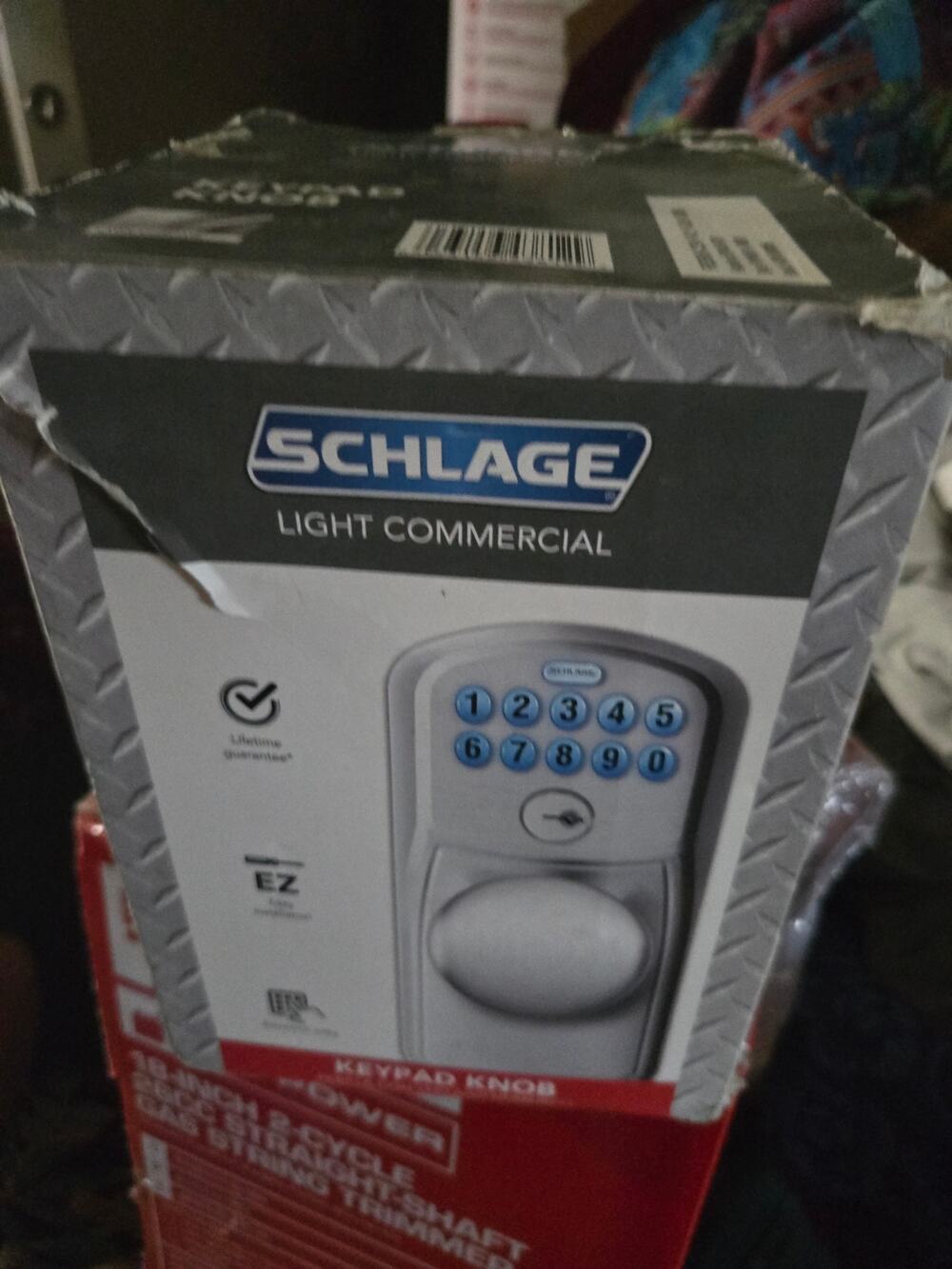 Schlage FE595CS V PLY 626 ORB Plymouth Keypad Entry, Flex-Lock, Satin Chrome